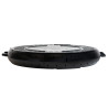 Reusable Round Box - Ø 330 mm - Black - Set of 10 - Gilac
