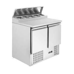Saladette Refrigerata Star - 2 Porte Con Tetto Apribile