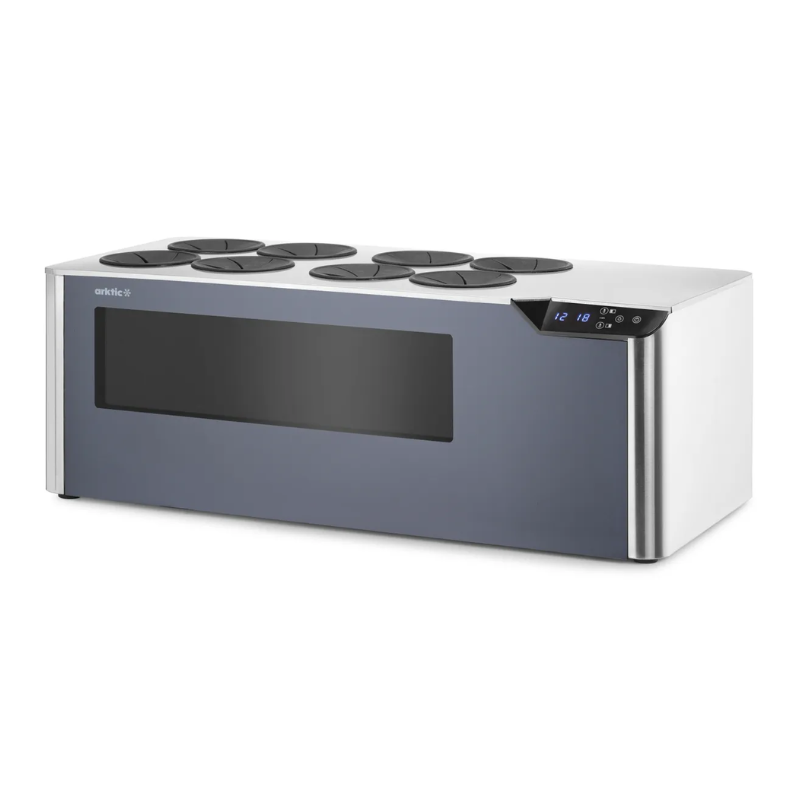 Raffredda Bottiglie - 2 Zone - 8 Bottiglie - Arktic