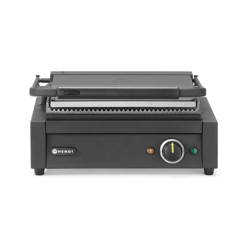 Grill a Contatto - Piastre Rigate - 340 x 235 mm - HENDI