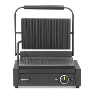 Grill a Contatto - Piastre Rigate - 340 x 235 mm - HENDI