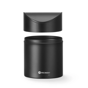 Table Trash Can with Swing Lid - Black - HENDI