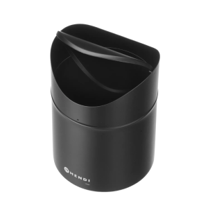 Pattumiera da Tavolo con Coperchio Basculante - Nero - HENDI