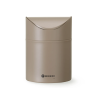 Pattumiera da Tavolo con Coperchio Oscillante - Beige - HENDI