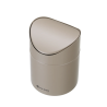 Pattumiera da Tavolo con Coperchio Oscillante - Beige - HENDI