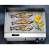 Grill Piastra Scanalata - 548 x 350 mm - HENDI