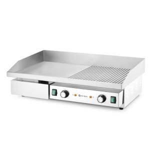 Grill Piastra Rigata/Liscia - 717 x 383 mm - HENDI