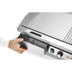 Grill Piastra Rigata/Liscia - 717 x 383 mm - HENDI