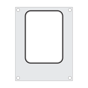 Matrice di Sigillatura per Sigillatrice Manuale - 187 x 137 mm - HENDI