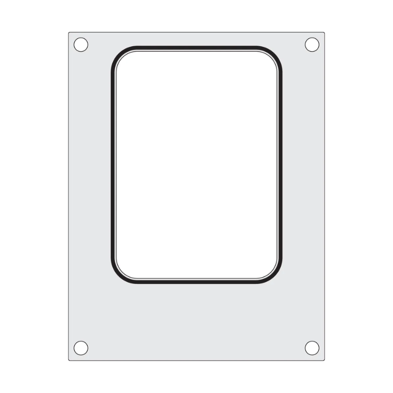 Matrice di Sigillatura per Sigillatrice Manuale - 187 x 137 mm - HENDI