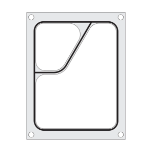 Matrice di Sigillatura Colt per Sigillatrice Manuale - 2 Scomparti - HENDI