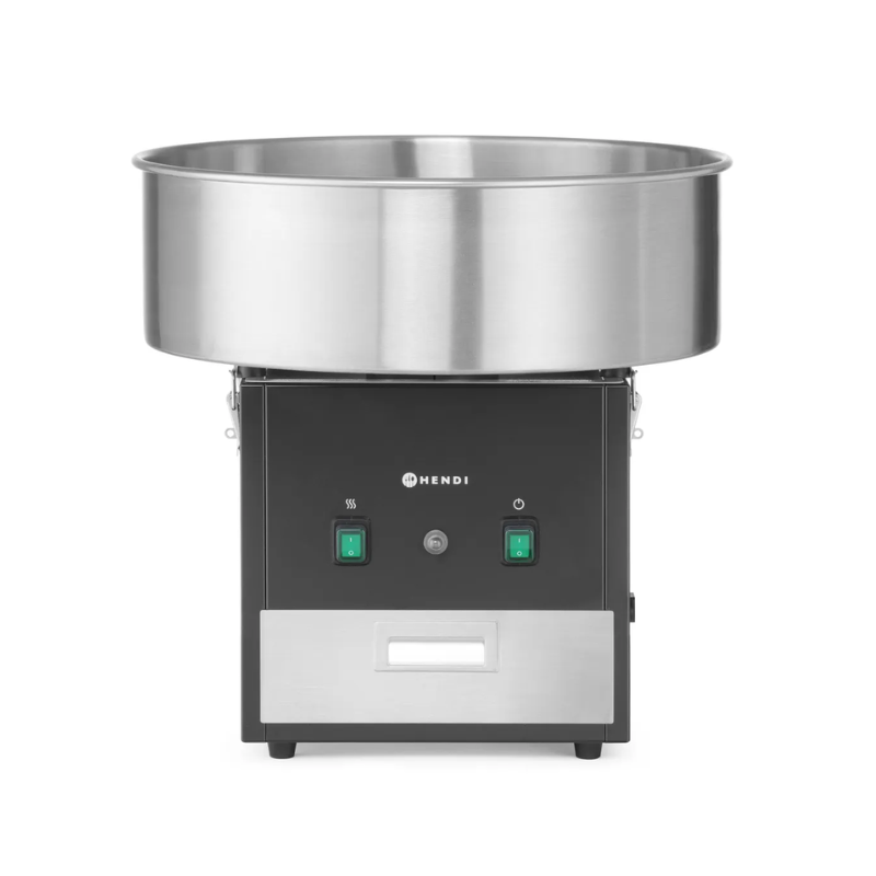 Macchina per Zucchero Filato in Acciaio Inox - Nero - HENDI