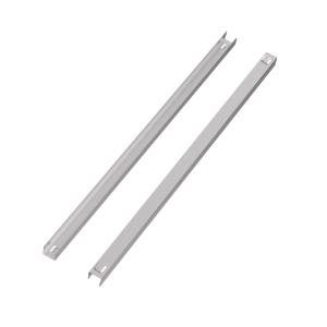 Paire de Glissières pour Saladette et Table pour Pizzaiolo - P 560 mm - CombiSteel
