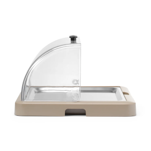 Vetrina Buffet con Coperchio Scorrevole UNIQ - Beige - HENDI