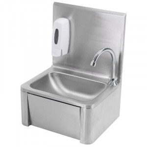 Stainless Steel Knee-Operated Hand Wash - Dynasteel