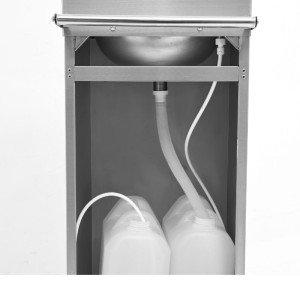 Lavandino Autonomo Mobile Dynasteel: Igiene e Praticità in Cucina Professionale