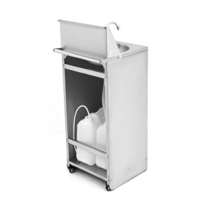 Lavandino Autonomo Mobile Dynasteel: Igiene e Praticità in Cucina Professionale
