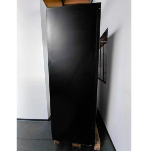 Vetrina Refrigerata Positiva 2 Porte Nera - 1000L | CombiSteel
