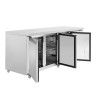 Tavolo Refrigerato Positivo Profondità 600 - 3 Porte - Dynasteel