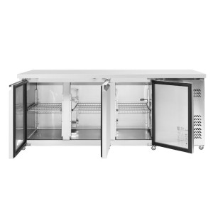 Tavolo Refrigerato Positivo Profondità 600 - 3 Porte - Dynasteel