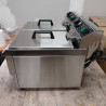 Friggitrice Professionale 2 x 13 L con Scarico - Dynasteel: Prestazioni e durata per la tua cucina