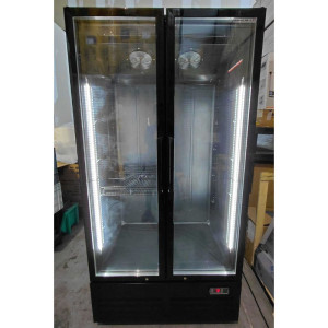 Refrigerated Beverage Display Case - 2 Doors - 736 L - Dynasteel