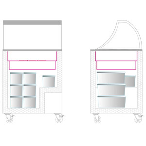 Congelatore per Gelato - 296 L - TEFCOLD