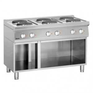 Forno a 6 piastre con basamento Serie 700