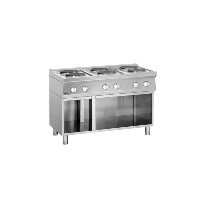 Forno a 6 piastre con basamento Serie 700