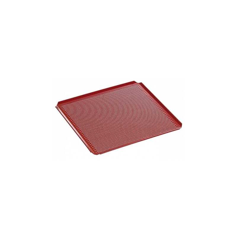 Perforated silicone-coated GN 2/3 cooking plate