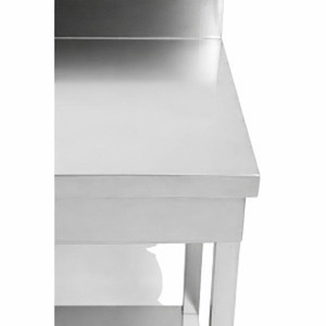 Tavolo Inox Dynasteel: Profondità 700 mm, Lunghezza 800 mm