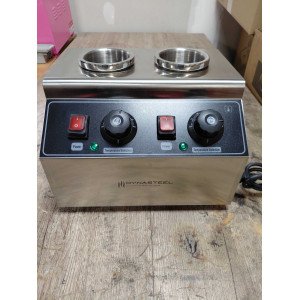 Double Dynasteel Chocolate Warmer - Ideal for Catering Professionals