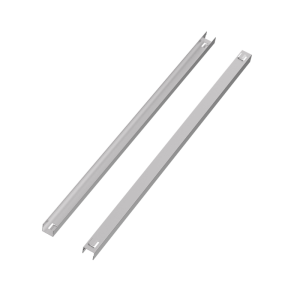 Coppia di Guide per Tavoli Refrigerati P 600 mm - CombiSteel