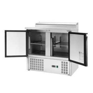 Saladette Refrigerata Star - 2 Porte Con Tetto Apribile