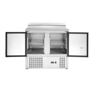 Saladette Refrigerata Star - 2 Porte Con Tetto Apribile