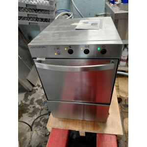 Lavastoviglie Professionale con Dosatore di Liquido di Risciacquo e Detergente - 40 x 40 cm - Dynasteel