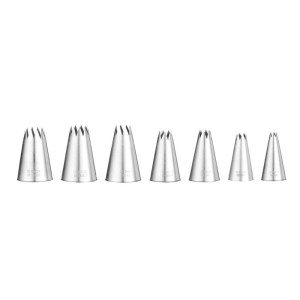 Set de 7 Douilles Étoiles - HENDI