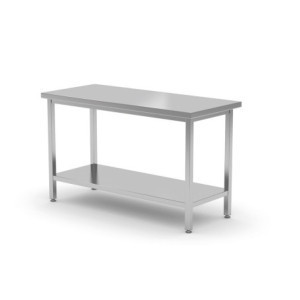 Tavolo Centrale Profi Line con Ripiano - L 1800 x P 600 mm - HENDI