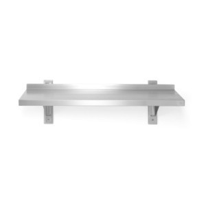 Étagère Murale Réglable avec 2 Supports - L 800 x 300 mm - HENDI