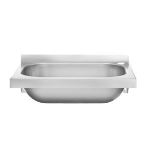Lavabo a Parete Senza Rubinetto - 400 x 290 mm - HENDI