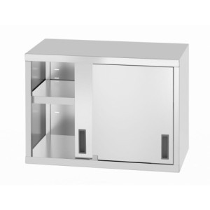 Welded Wall Cabinet with Sliding Doors - 800 x 400 mm - HENDI
