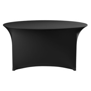 Copertura per Tavolo Rotondo - Nero - ø 1800 mm - HENDI