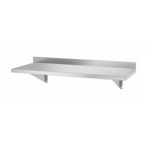 Mensola da Parete con 2 Supporti - L 800 x 300 mm - HENDI