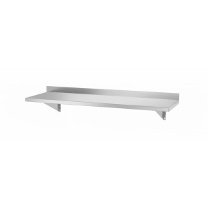 Mensola da Parete con 2 Supporti - L 1000 x 300 mm - HENDI