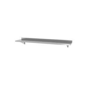 Mensola da Parete con 2 Supporti - L 1400 x 300 mm - HENDI