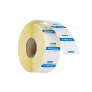 Traceability Labels Monday - Roll of 1000 - HENDI