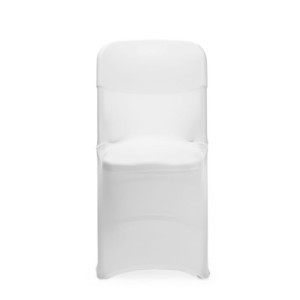 Folding Chair Cover - White - HENDI