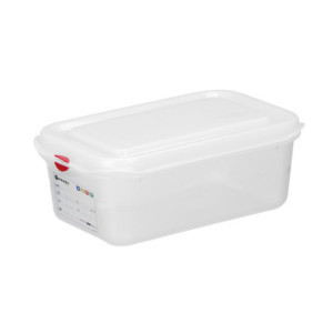 Bac GN 1/4 Trasparente in PP - 2,8 L - HENDI