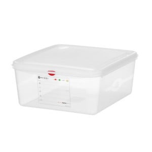 Bac GN 2/3 Trasparente in PP - 13,5 L - HENDI