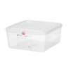Bac GN 2/3 Transaprent en PP - 13,5 L - HENDI